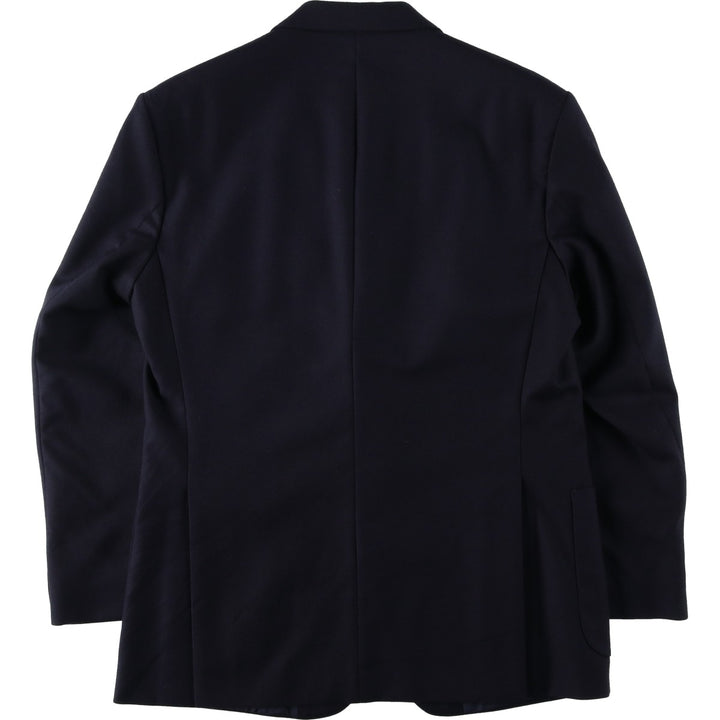 Berwin and Berwin Navy Blazer Tailored Jacket, Made in England, Men's Size L (approx.) wool navy blue type Vintage Second Hand