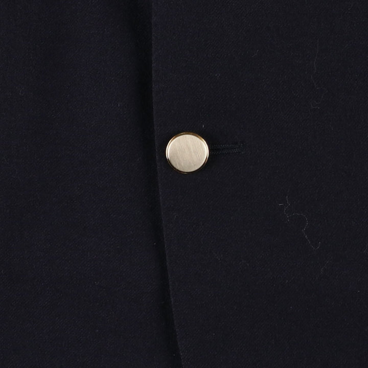 Berwin and Berwin Navy Blazer Tailored Jacket, Made in England, Men's Size L (approx.) wool navy blue type Vintage Second Hand