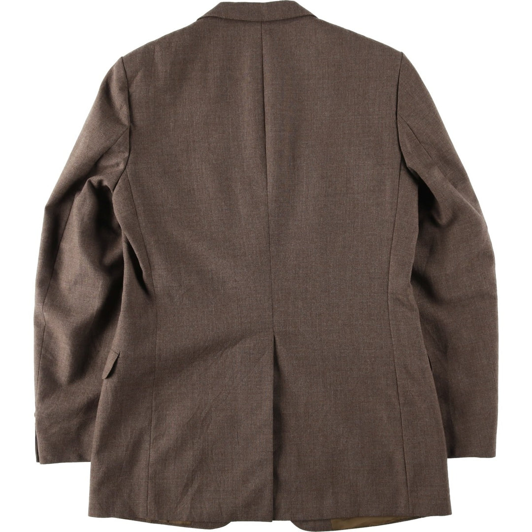 St Michael tailored jacket, made in England, men's size M equivalent. polyester brown type Vintage Second Hand
