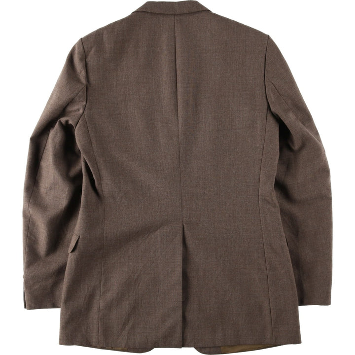 St Michael tailored jacket, made in England, men's size M equivalent. polyester brown type Vintage Second Hand