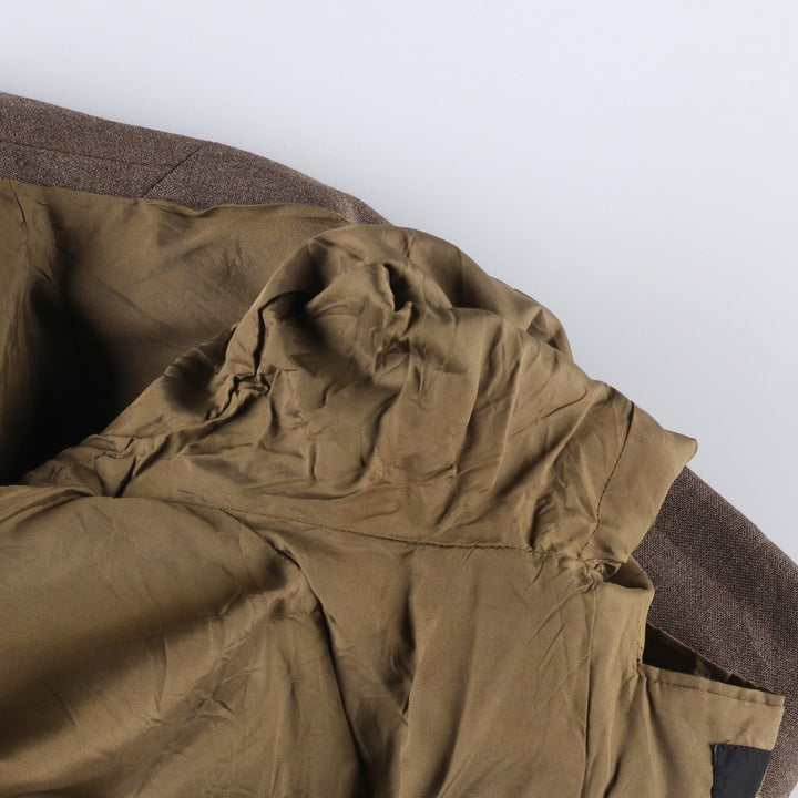 St Michael tailored jacket, made in England, men's size M equivalent. polyester brown type Vintage Second Hand