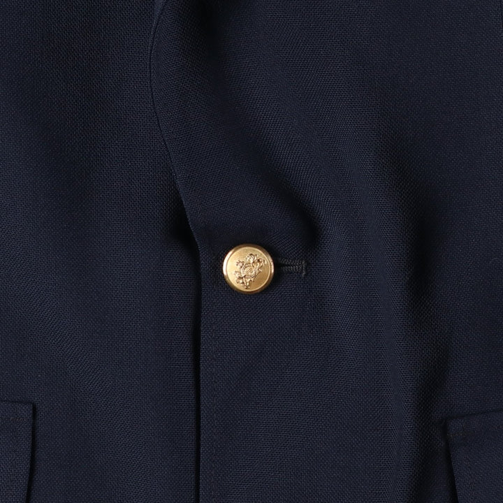 Stafford Navy Blazer, Tailored Jacket, Men's Size L unclear navy blue type Vintage Second Hand