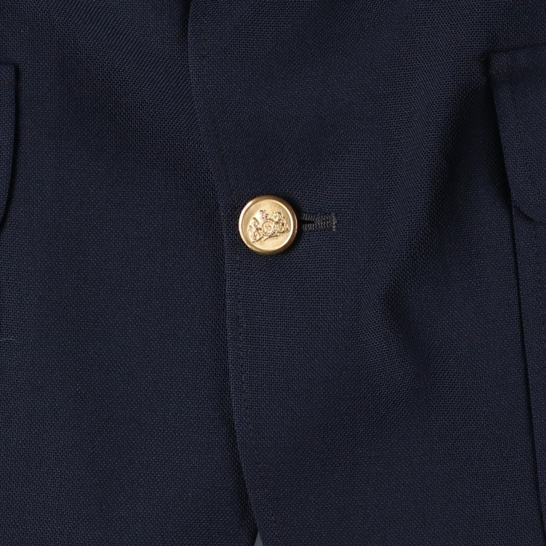 Stafford Navy Blazer, Tailored Jacket, Men's Size L unclear navy blue type Vintage Second Hand