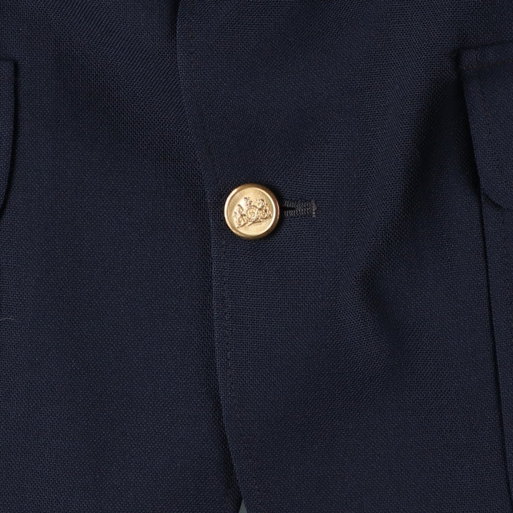Stafford Navy Blazer, Tailored Jacket, Men's Size L unclear navy blue type Vintage Second Hand