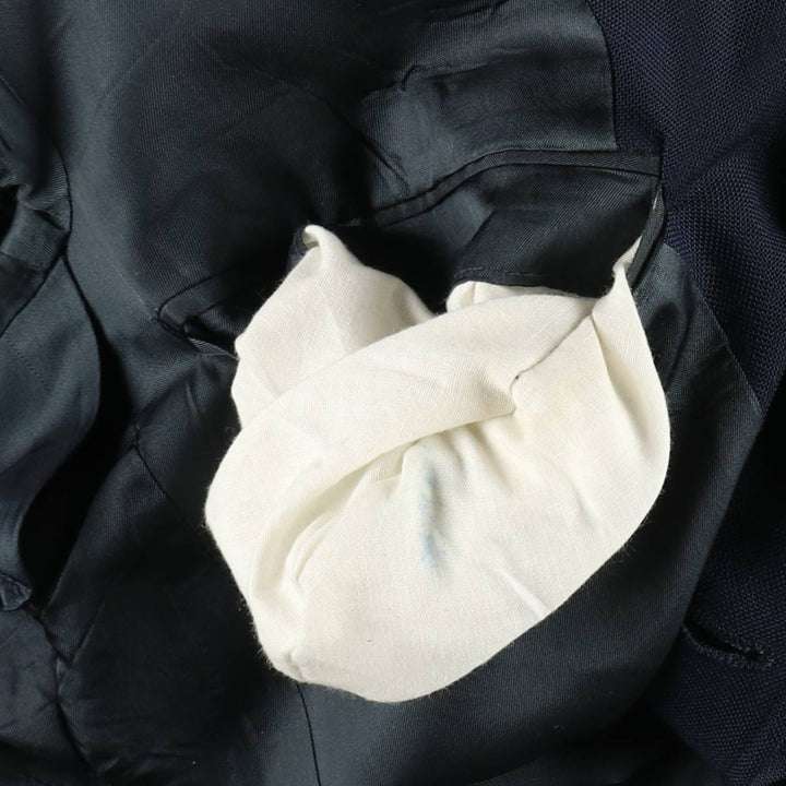 Stafford Navy Blazer, Tailored Jacket, Made in USA, Men's Size Small unclear navy blue type Vintage Second Hand