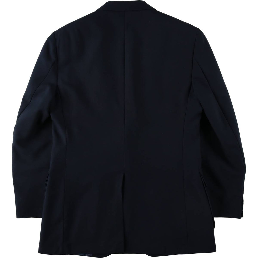 Sears Classic Collection Navy Blazer Tailored Jacket, Made in USA, Men's Size M (approx.) Dacron Polyester navy blue type Vintage Second Hand