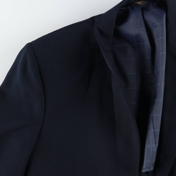 Sears Classic Collection Navy Blazer Tailored Jacket, Made in USA, Men's Size M (approx.) Dacron Polyester navy blue type Vintage Second Hand
