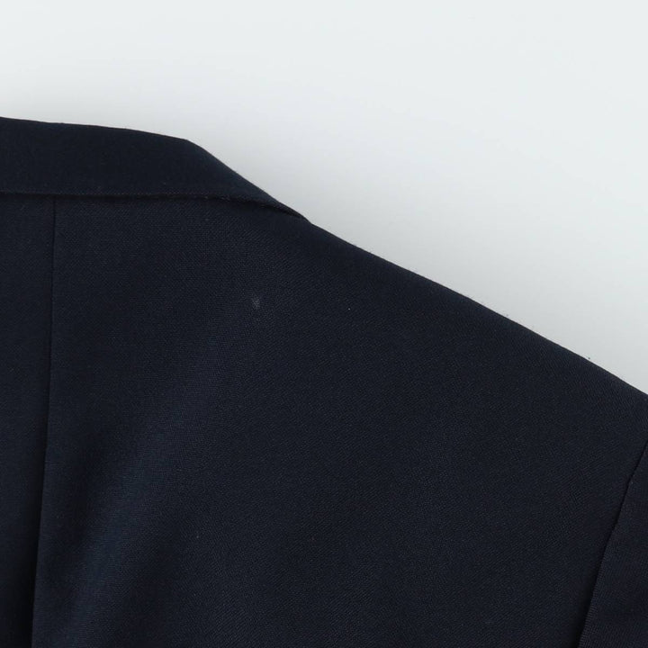 Sears Classic Collection Navy Blazer Tailored Jacket, Made in USA, Men's Size M (approx.) Dacron Polyester navy blue type Vintage Second Hand