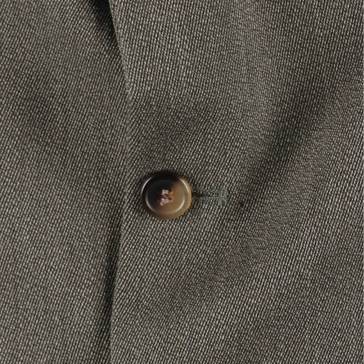 Ralph Lauren Chaps wool tailored jacket, made in Canada, men's size M wool gray type Vintage Second Hand
