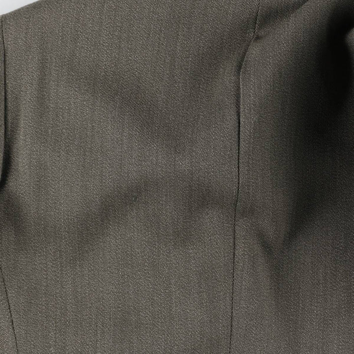 Ralph Lauren Chaps wool tailored jacket, made in Canada, men's size M wool gray type Vintage Second Hand