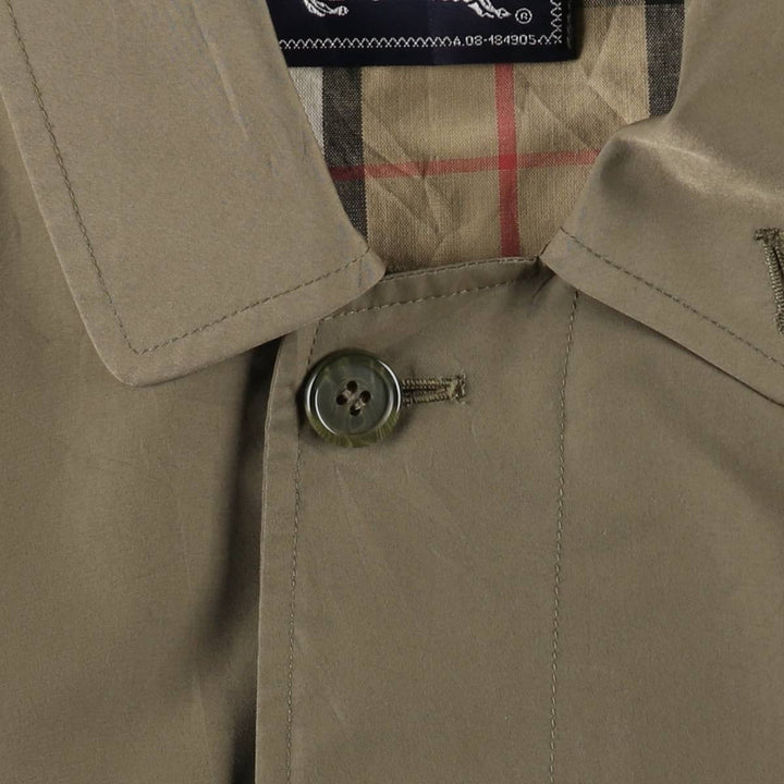 Burberry's Balmacaan Coat (Men's Size S) polyester Khaki type Vintage Second Hand