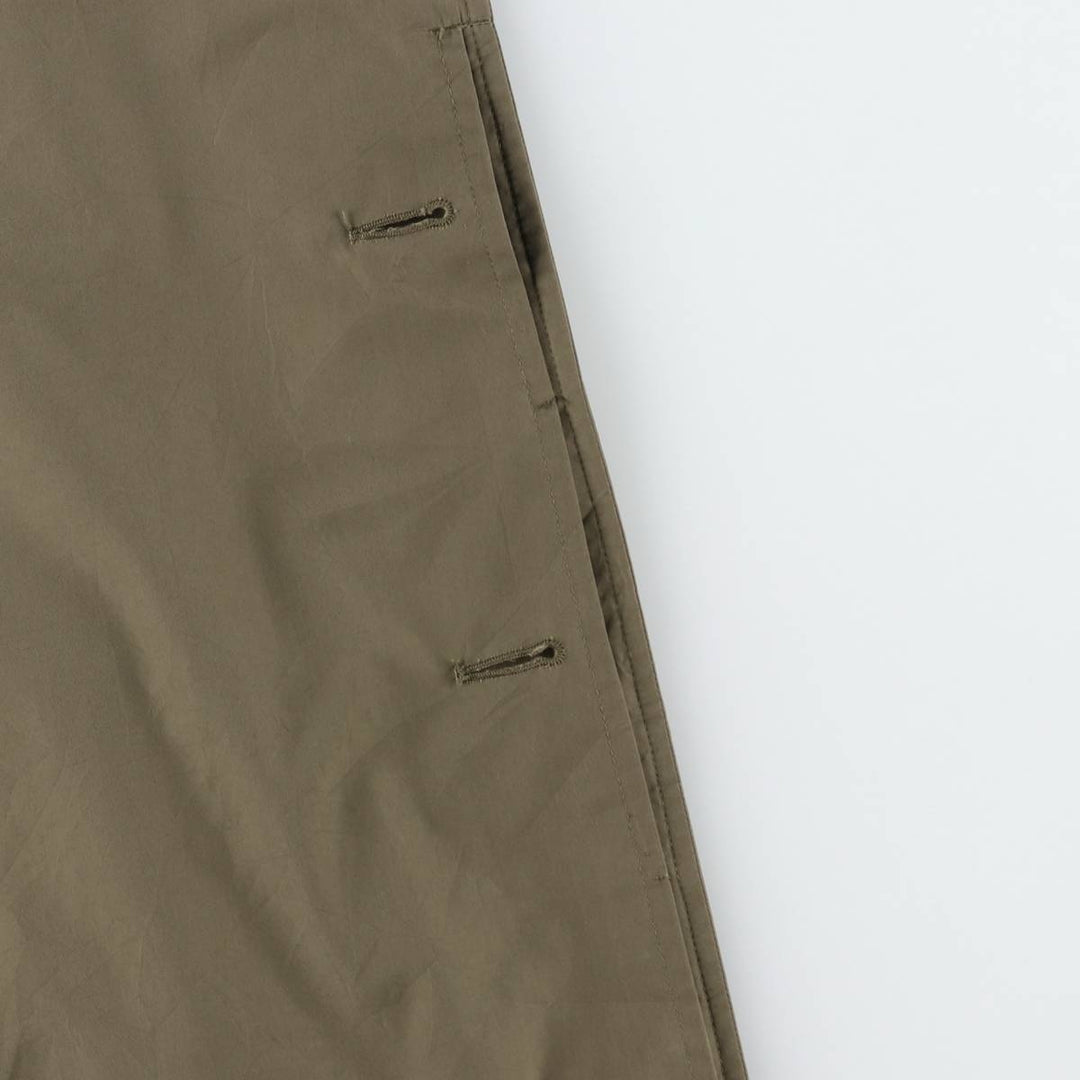 Burberry's Balmacaan Coat (Men's Size S) polyester Khaki type Vintage Second Hand