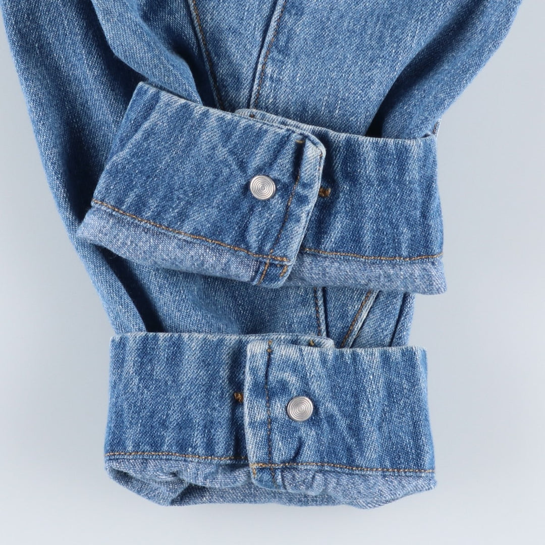 90'S ROUTE 66 Denim Jacket, Men's Size L (approx.), Vintage cotton blue type Vintage Second Hand
