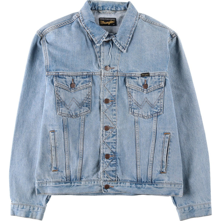 Wrangler Denim Jacket, G-Jean, Men's M Size, Vintage cotton Blue type light blue Vintage Second Hand
