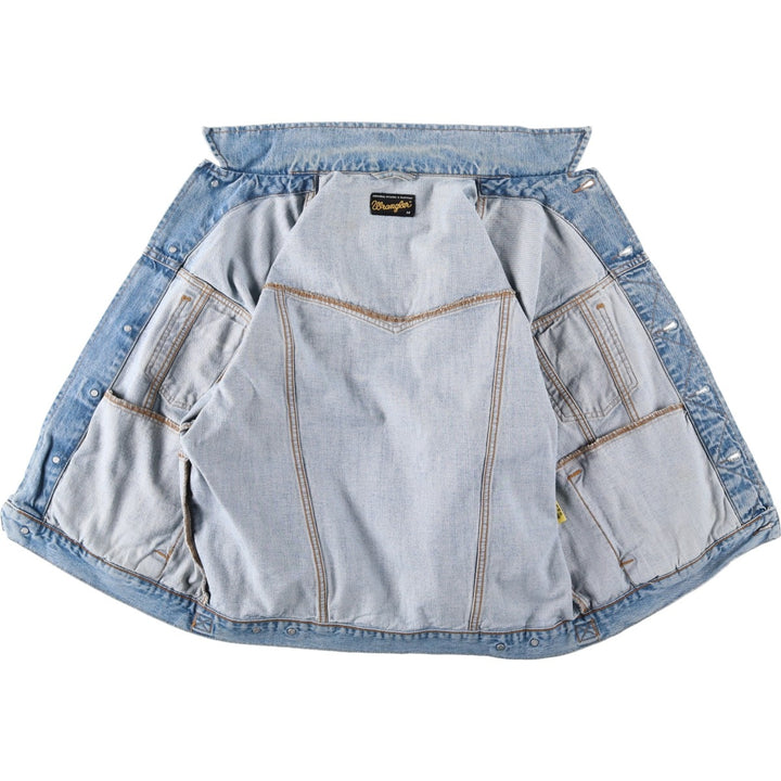 Wrangler Denim Jacket, G-Jean, Men's M Size, Vintage cotton Blue type light blue Vintage Second Hand