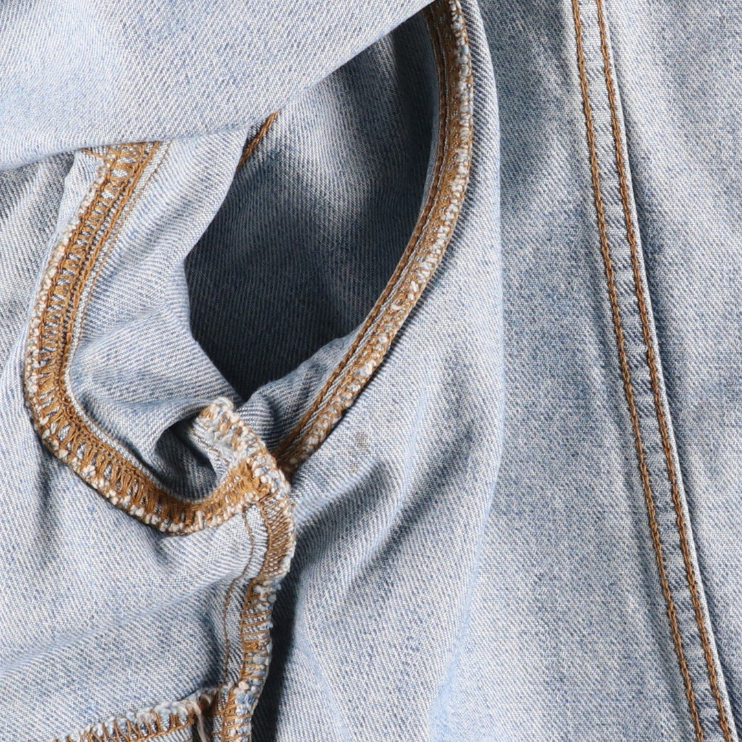 Wrangler Denim Jacket, G-Jean, Men's M Size, Vintage cotton Blue type light blue Vintage Second Hand