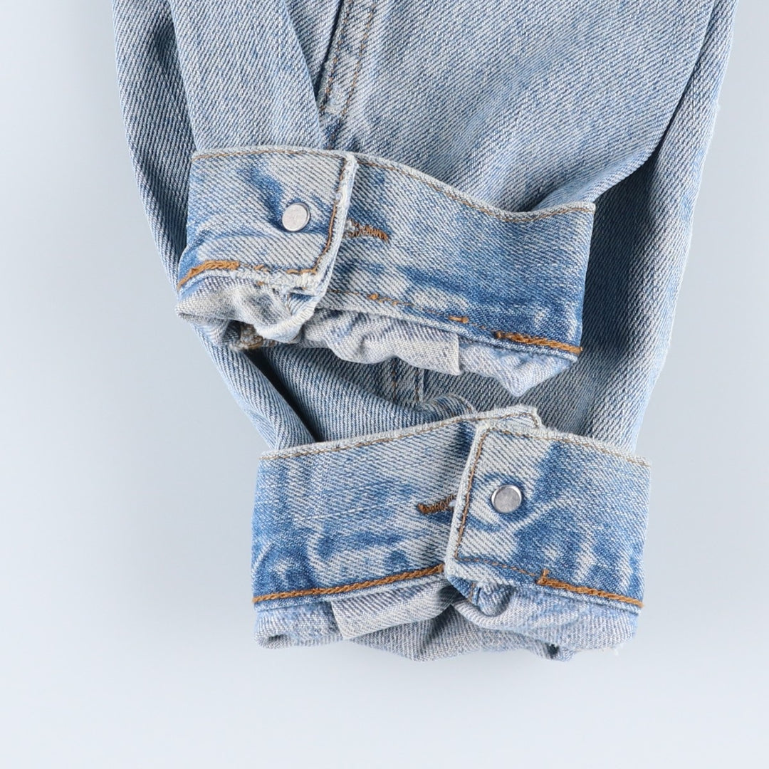 Wrangler Denim Jacket, G-Jean, Men's M Size, Vintage cotton Blue type light blue Vintage Second Hand