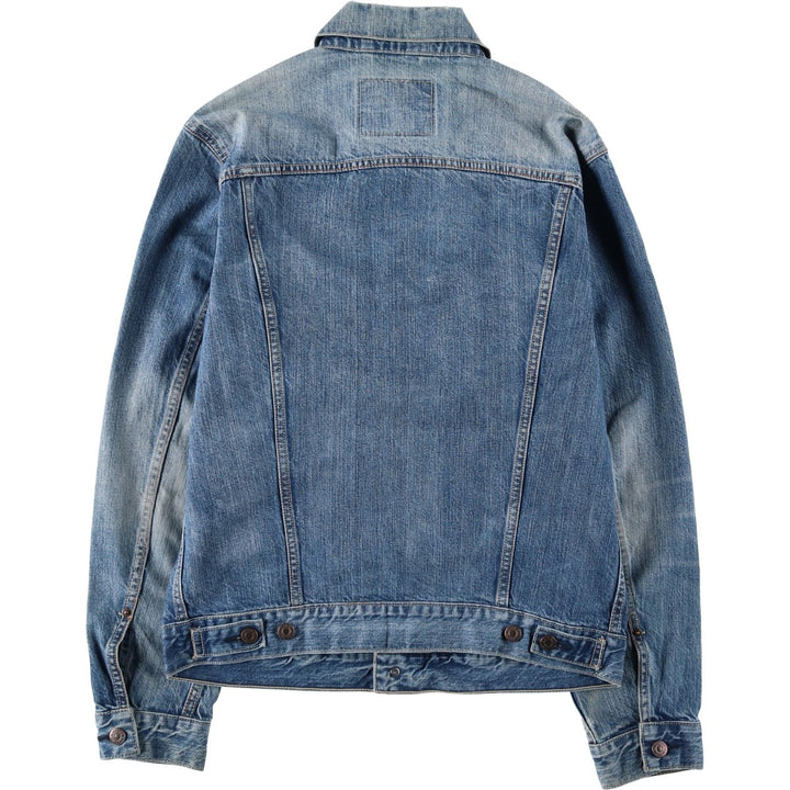 Levi's denim jacket, denim jacket, men's size M cotton blue type Vintage Second Hand