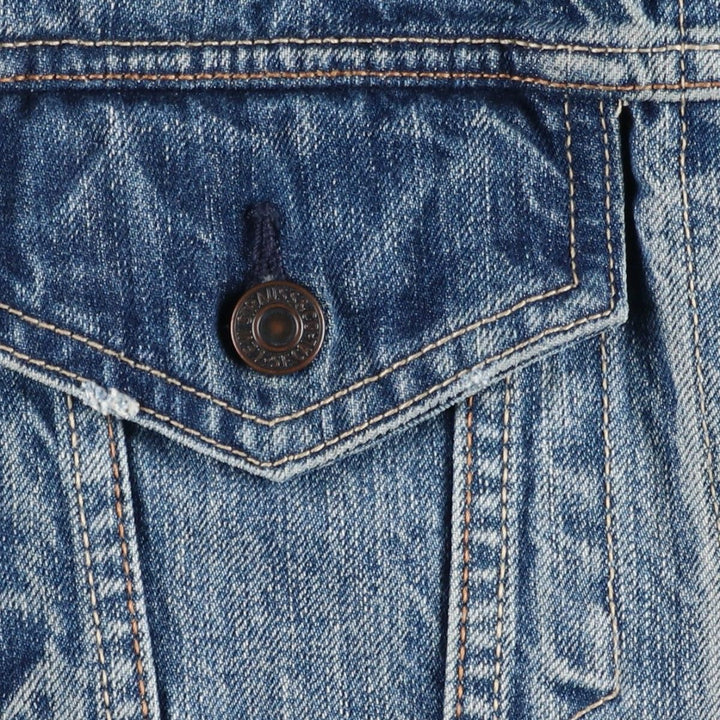 Levi's denim jacket, denim jacket, men's size M cotton blue type Vintage Second Hand