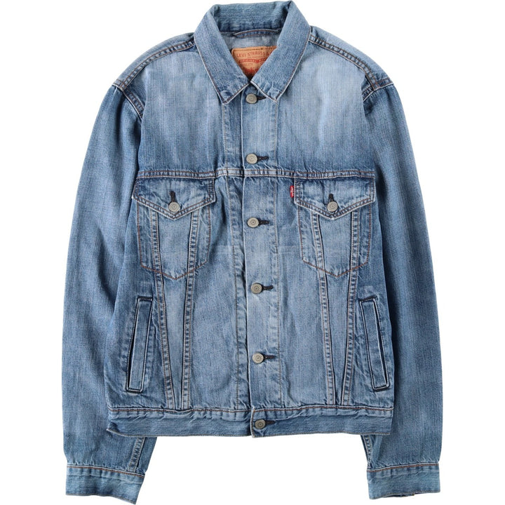 Levi's 72510-0028 Euro Model Denim Jacket (Men's Size M equivalent) Vintage cotton blue type Vintage Second Hand