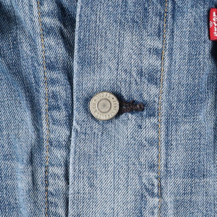 Levi's 72510-0028 Euro Model Denim Jacket (Men's Size M equivalent) Vintage cotton blue type Vintage Second Hand