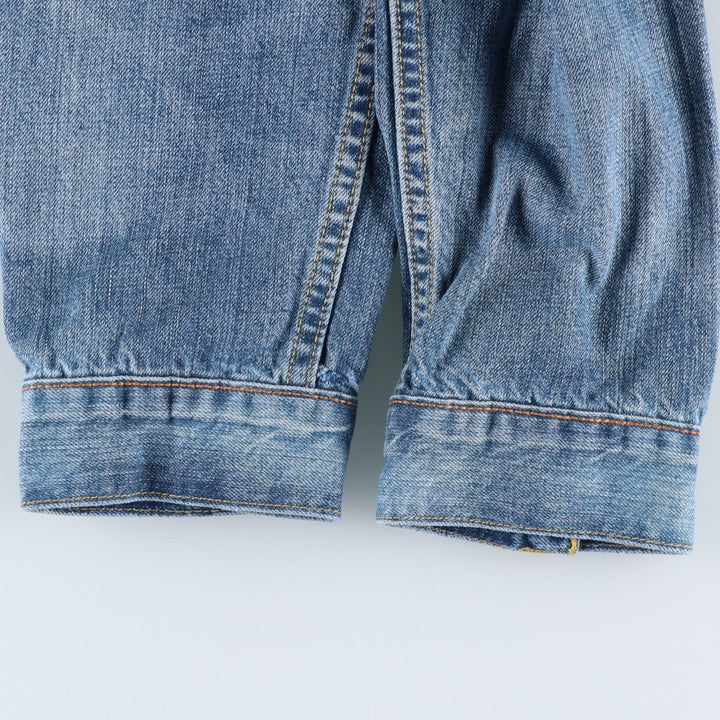 Levi's 72510-0028 Euro Model Denim Jacket (Men's Size M equivalent) Vintage cotton blue type Vintage Second Hand