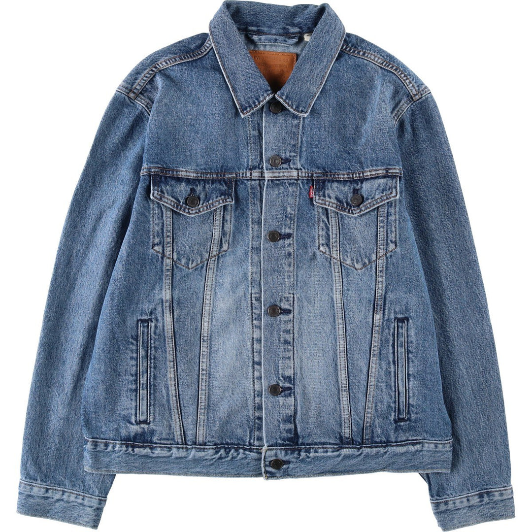 Levi's Premium denim jacket (men's size L equivalent) cotton blue type Vintage Second Hand