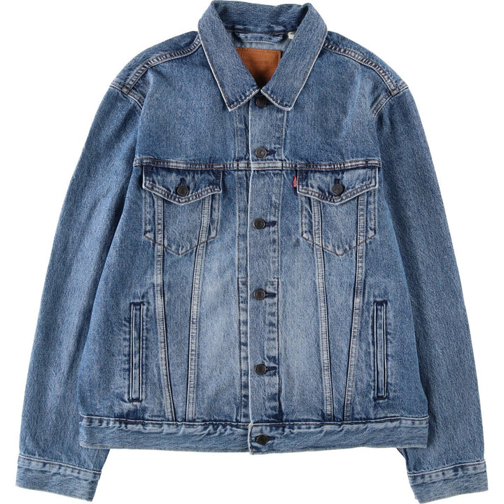 Levi's Premium denim jacket (men's size L equivalent) cotton blue type Vintage Second Hand