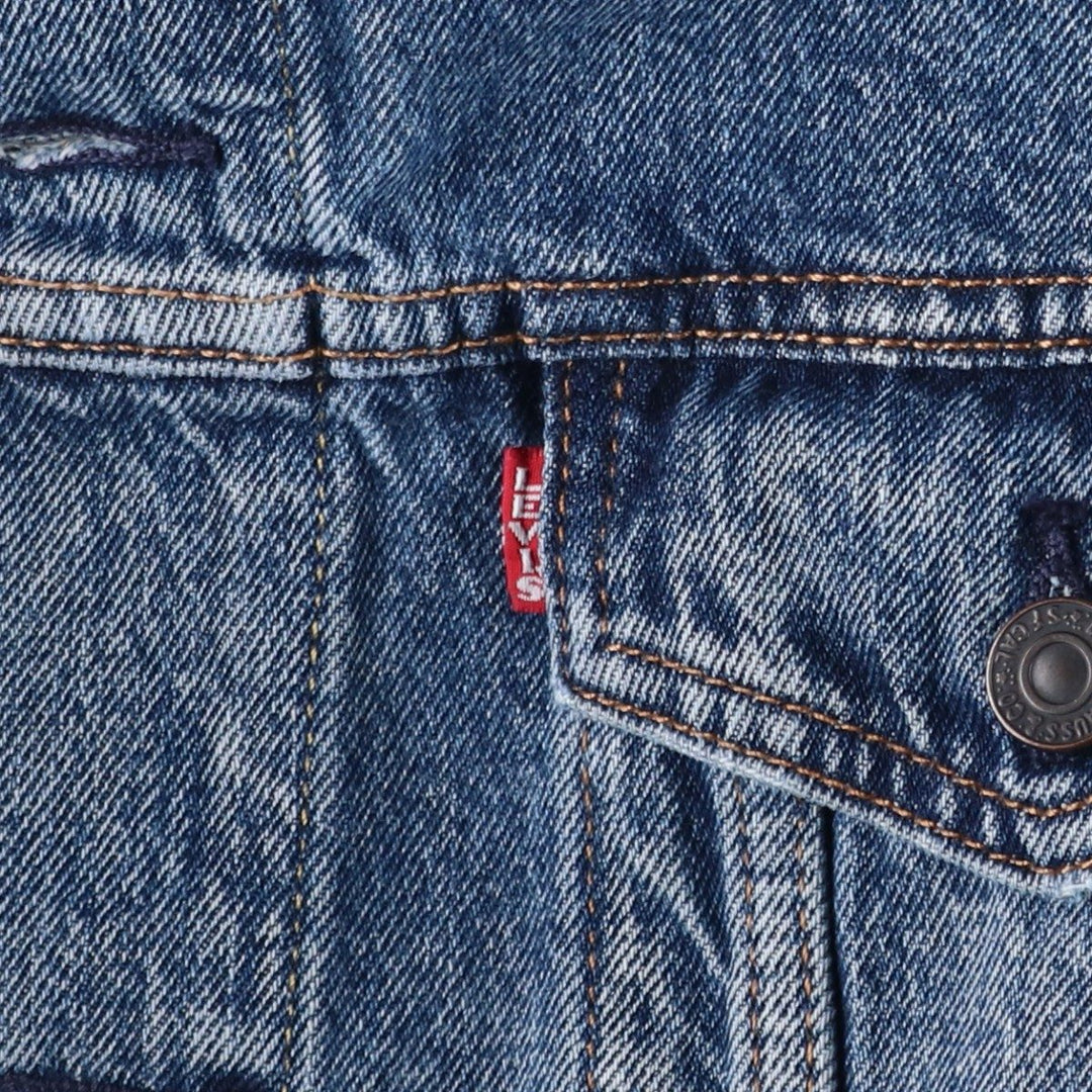 Levi's Premium denim jacket (men's size L equivalent) cotton blue type Vintage Second Hand