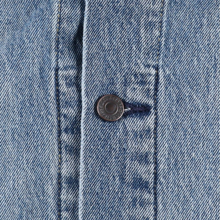 Levi's Premium denim jacket (men's size L equivalent) cotton blue type Vintage Second Hand