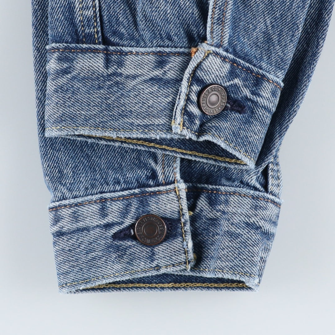 Levi's Premium denim jacket (men's size L equivalent) cotton blue type Vintage Second Hand