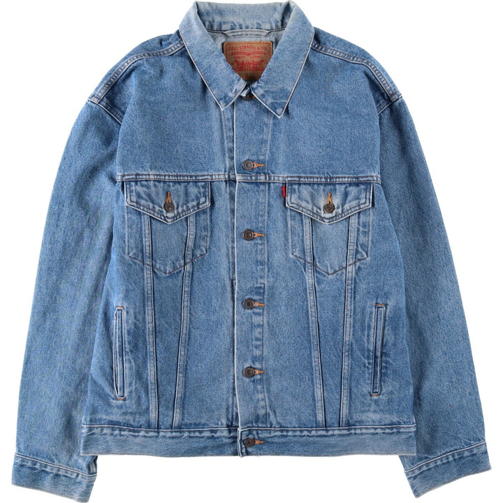 2000'S Levi's 70508-7112 Denim Jacket (Men's Size L) cotton blue type Vintage Second Hand