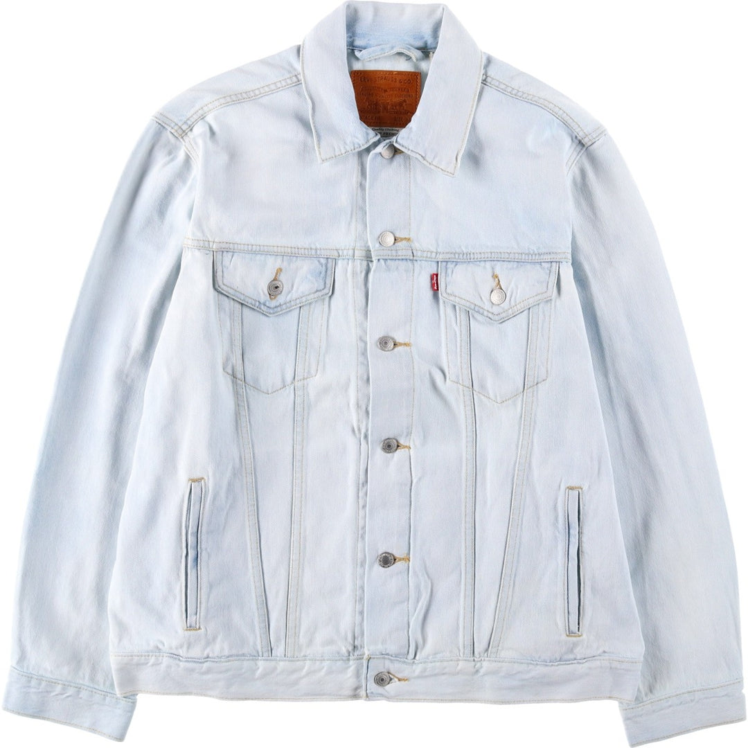 Levi's PREMIUM 77380-0010 Denim Jacket (Men's XL equivalent) cotton Blue type light blue Vintage Second Hand