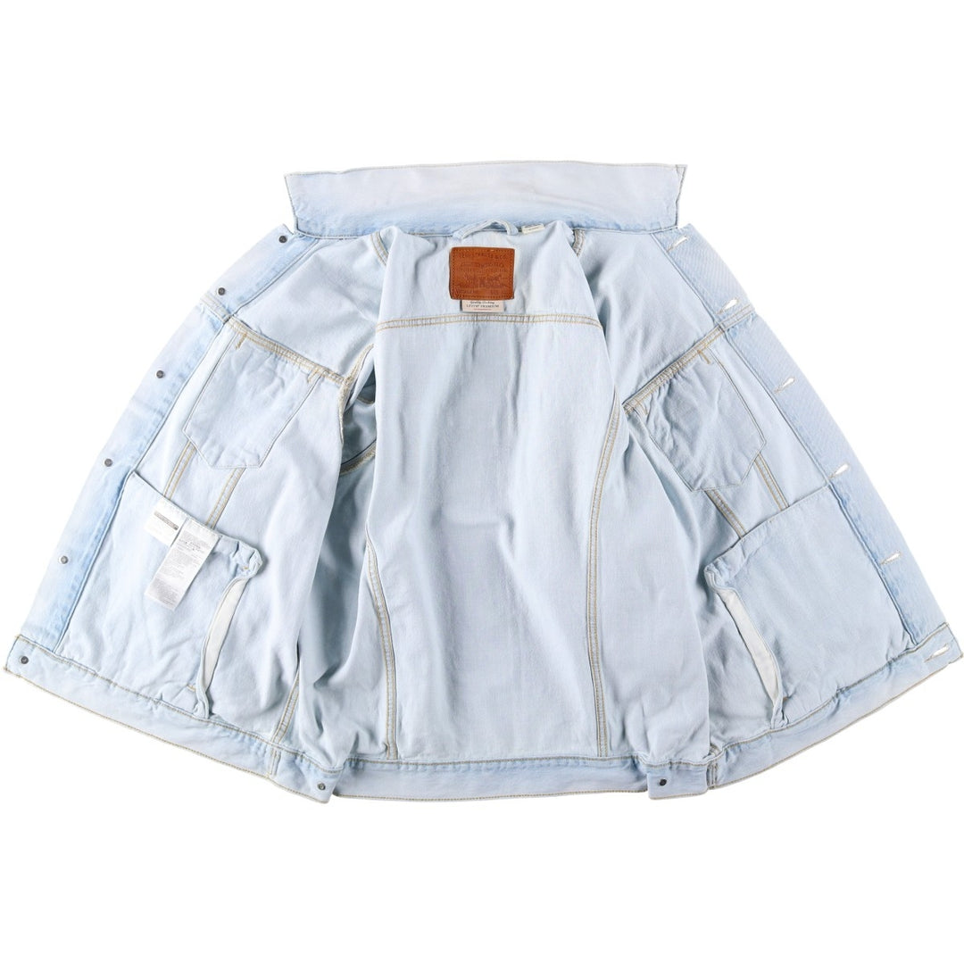 Levi's PREMIUM 77380-0010 Denim Jacket (Men's XL equivalent) cotton Blue type light blue Vintage Second Hand