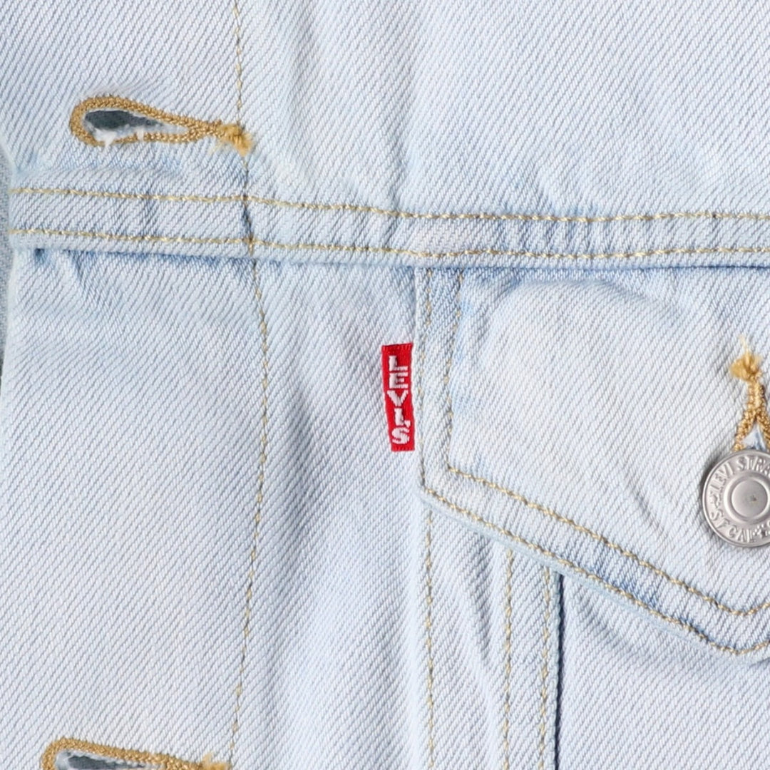 Levi's PREMIUM 77380-0010 Denim Jacket (Men's XL equivalent) cotton Blue type light blue Vintage Second Hand