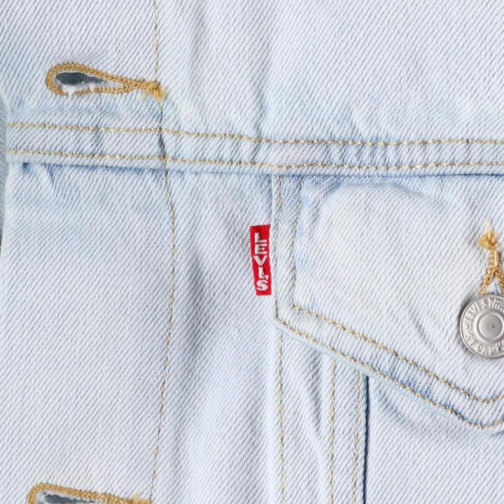 Levi's PREMIUM 77380-0010 Denim Jacket (Men's XL equivalent) cotton Blue type light blue Vintage Second Hand