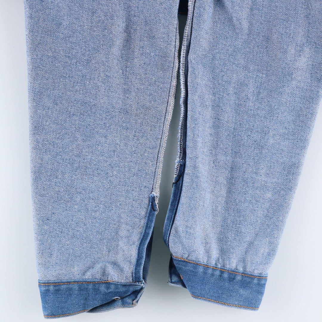 1980'S JCPenney BIG MAC Denim Jacket, Made in USA, Men's Size M (approx.), Vintage unclear blue type Vintage Second Hand