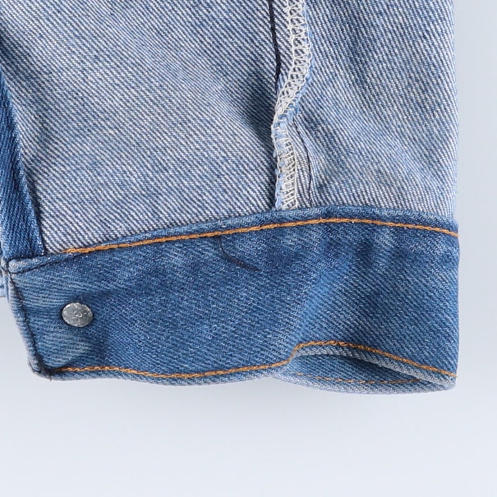 1980'S JCPenney BIG MAC Denim Jacket, Made in USA, Men's Size M (approx.), Vintage unclear blue type Vintage Second Hand