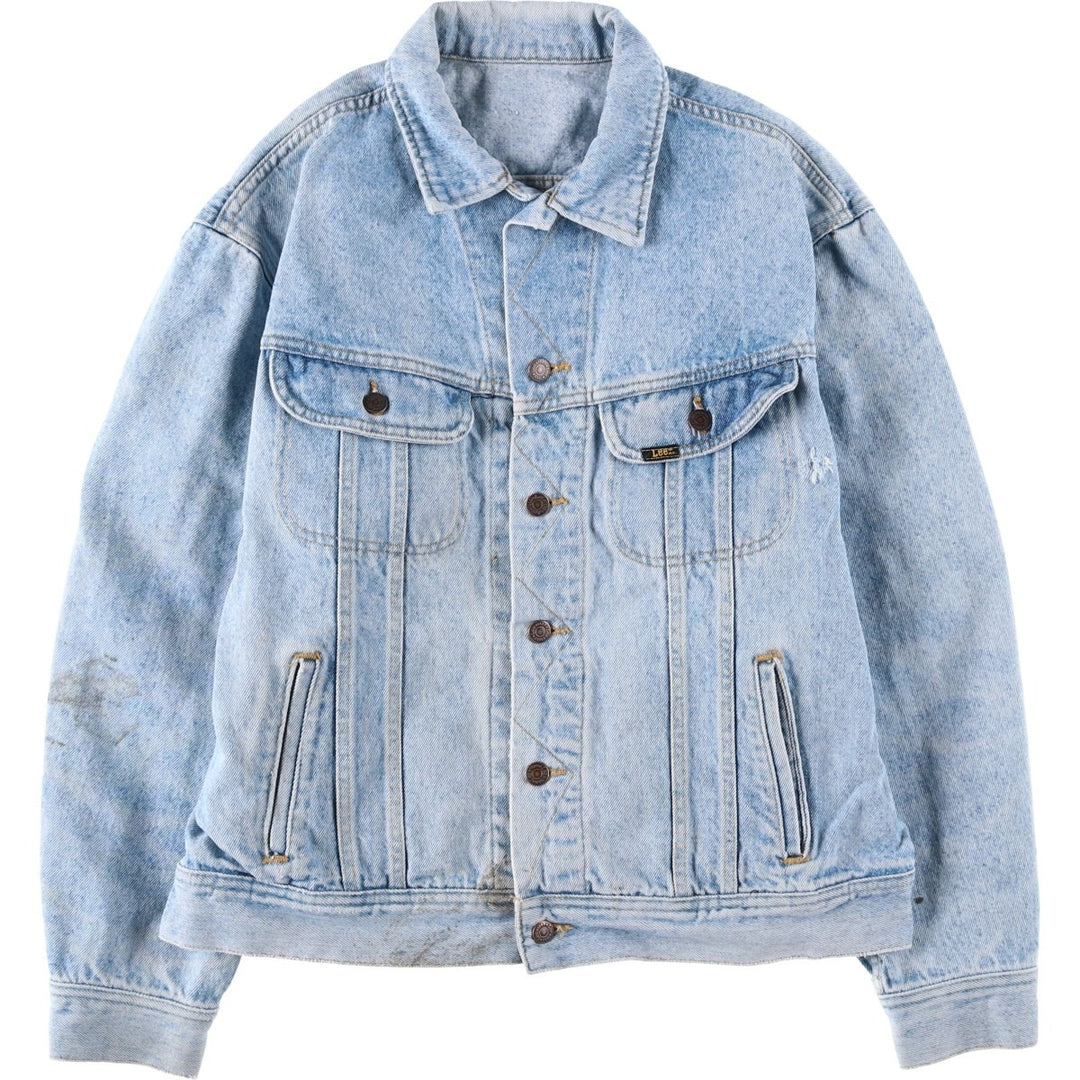 Lee denim jacket, men's size XL unclear blue type Vintage Second Hand