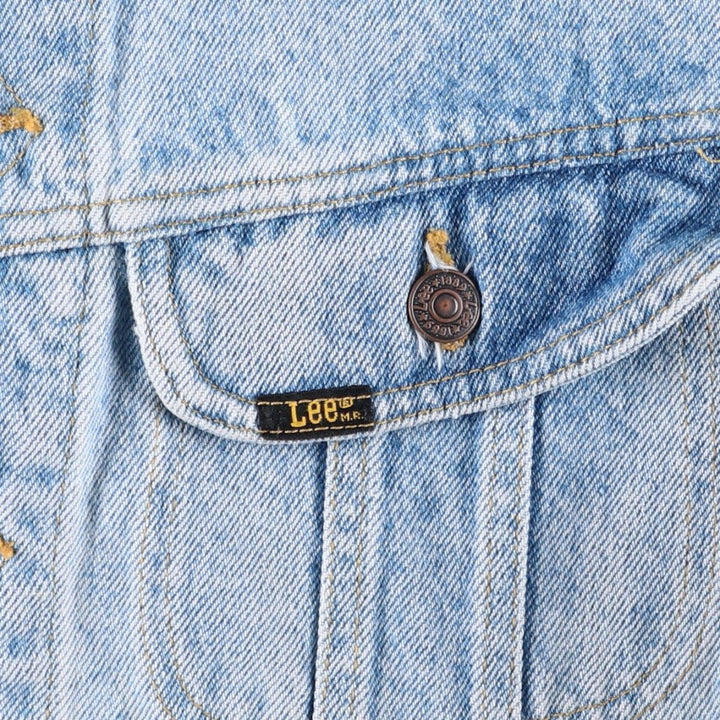 Lee denim jacket, men's size XL unclear blue type Vintage Second Hand
