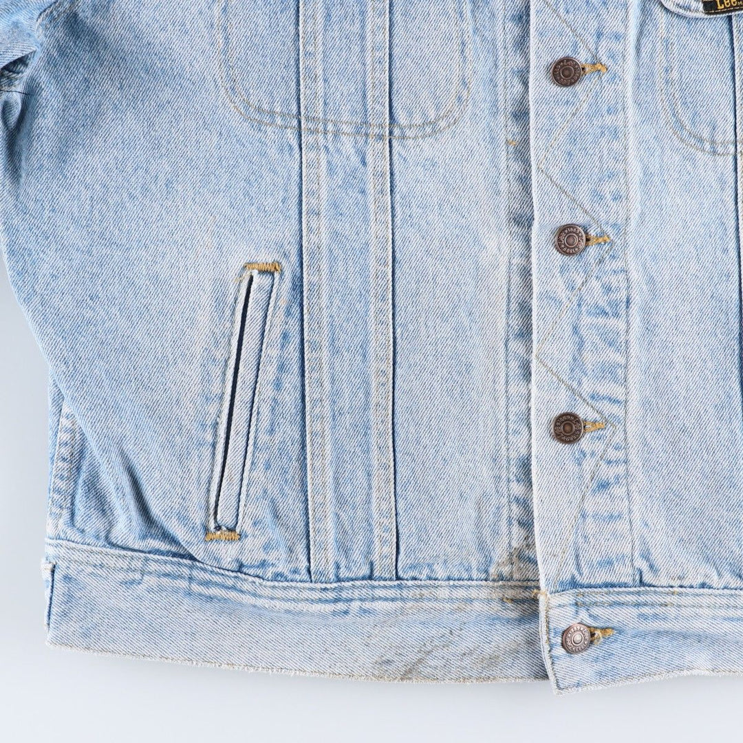 Lee denim jacket, men's size XL unclear blue type Vintage Second Hand