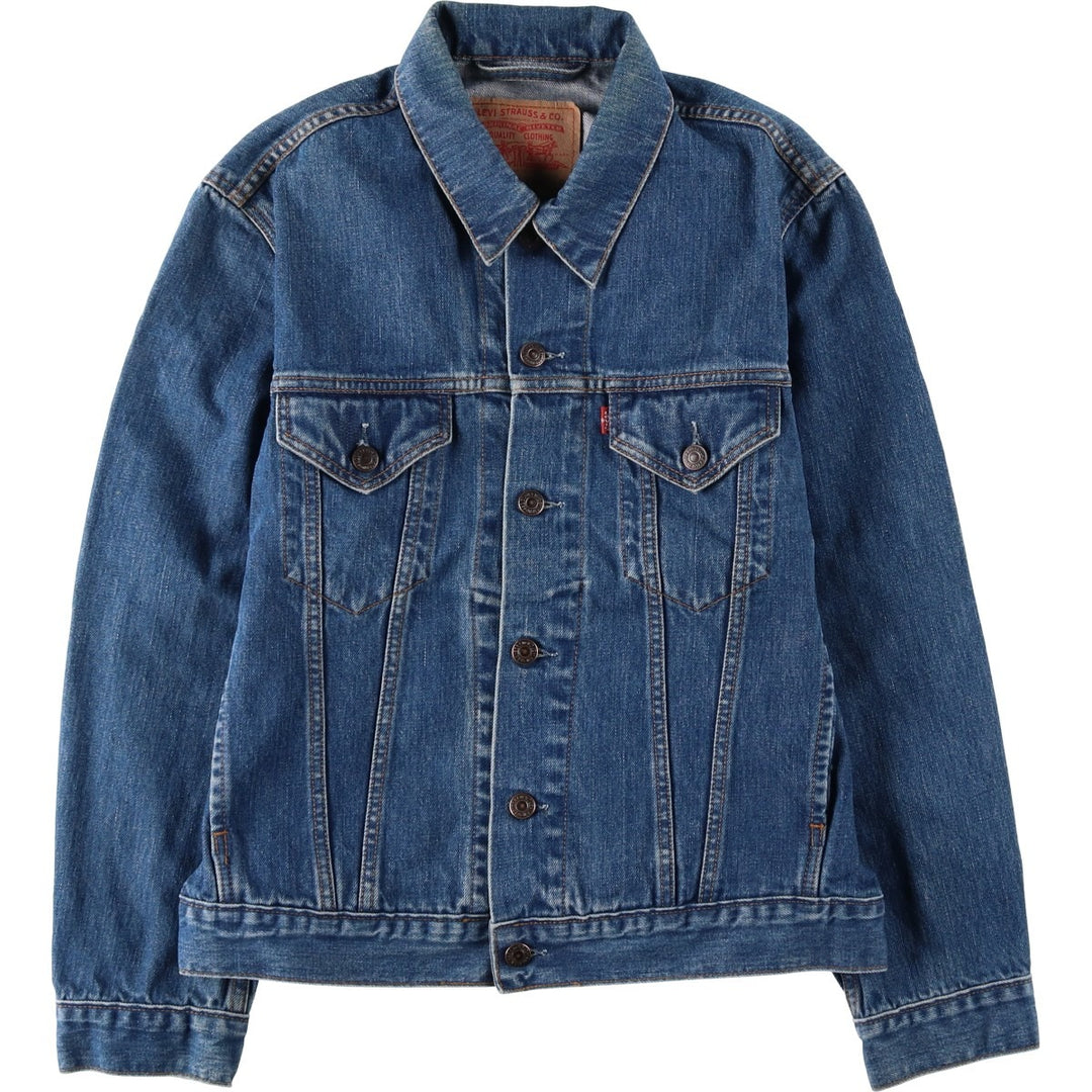 2000'S Levi's 70550-0414 Euro Model Denim Jacket, Men's Size Small cotton blue type Vintage Second Hand