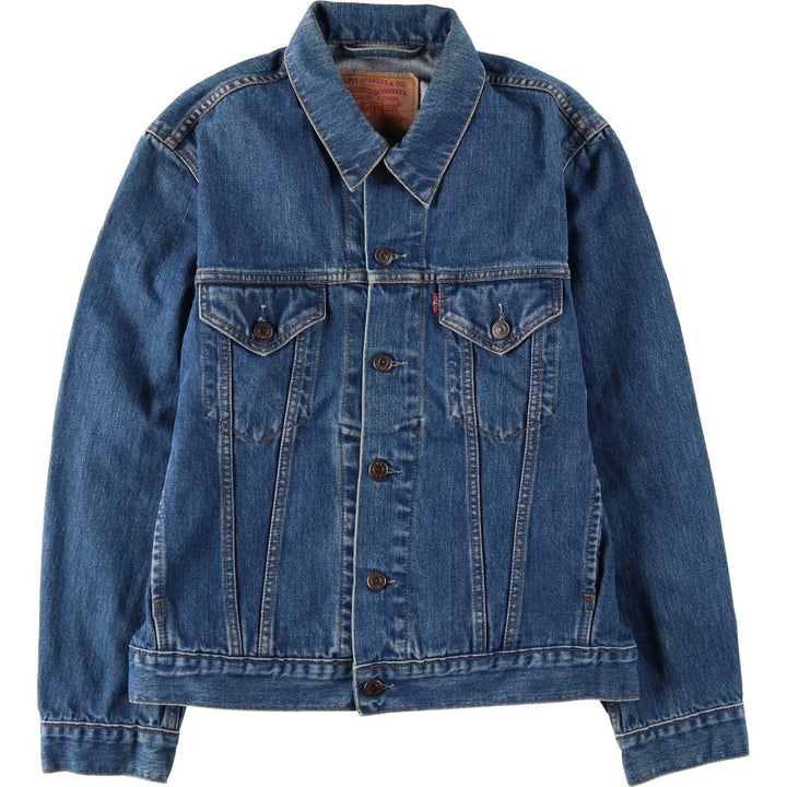 2000'S Levi's 70550-0414 Euro Model Denim Jacket, Men's Size Small cotton blue type Vintage Second Hand