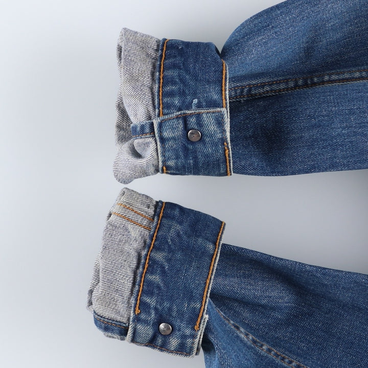 2000'S Levi's 70550-0414 Euro Model Denim Jacket, Men's Size Small cotton blue type Vintage Second Hand