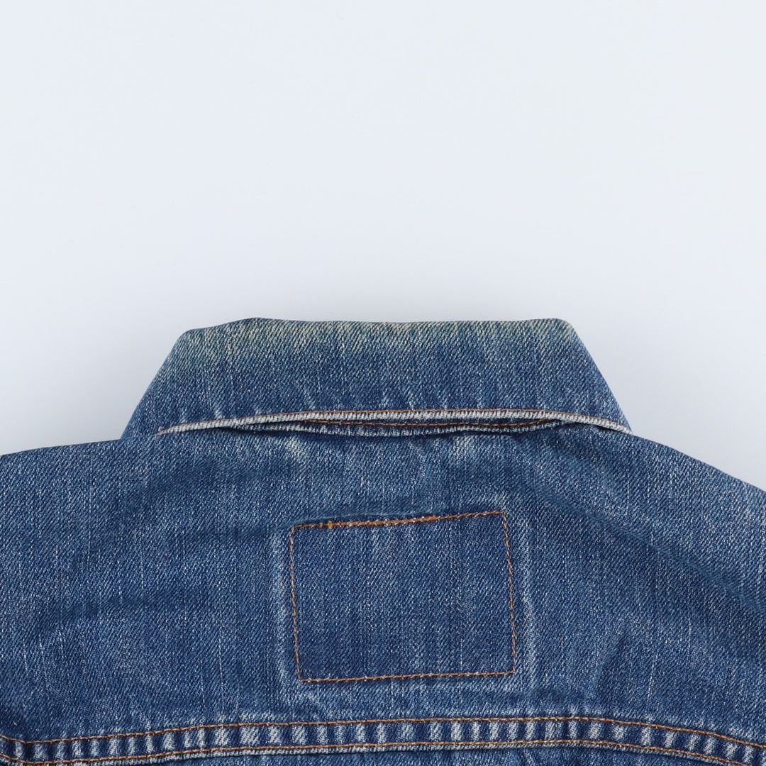2000'S Levi's 70550-0414 Euro Model Denim Jacket, Men's Size Small cotton blue type Vintage Second Hand
