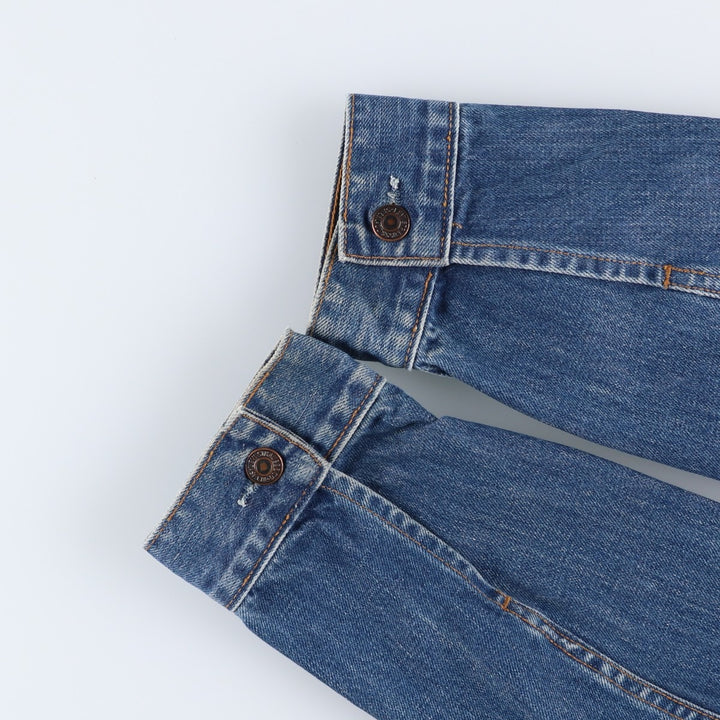 2000'S Levi's 70550-0414 Euro Model Denim Jacket, Men's Size Small cotton blue type Vintage Second Hand