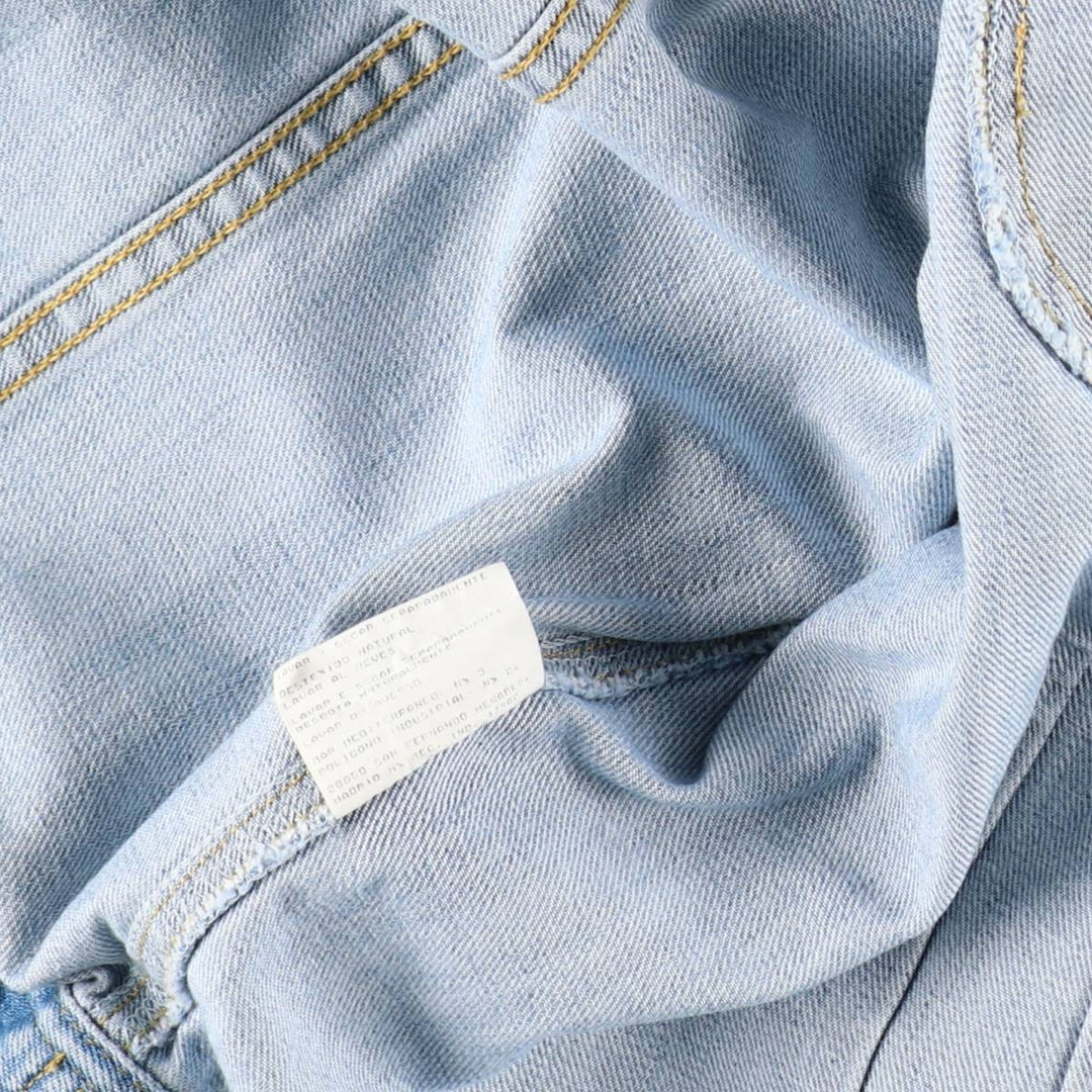 ~90'S Lee Denim Jacket, G-Jean, Men's XL equivalent, Vintage unclear blue type Vintage Second Hand