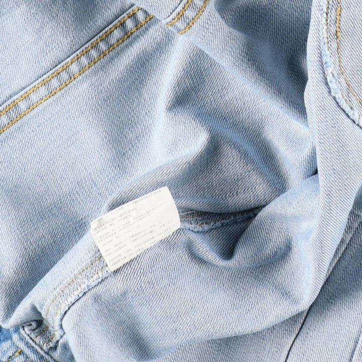 ~90'S Lee Denim Jacket, G-Jean, Men's XL equivalent, Vintage unclear blue type Vintage Second Hand
