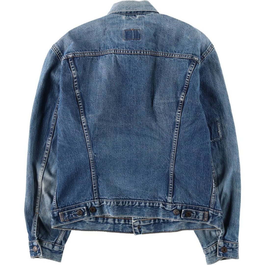 1990'S Levi's 70500-0401 Denim Jacket, Men's XXL equivalent, Vintage cotton blue type Vintage Second Hand