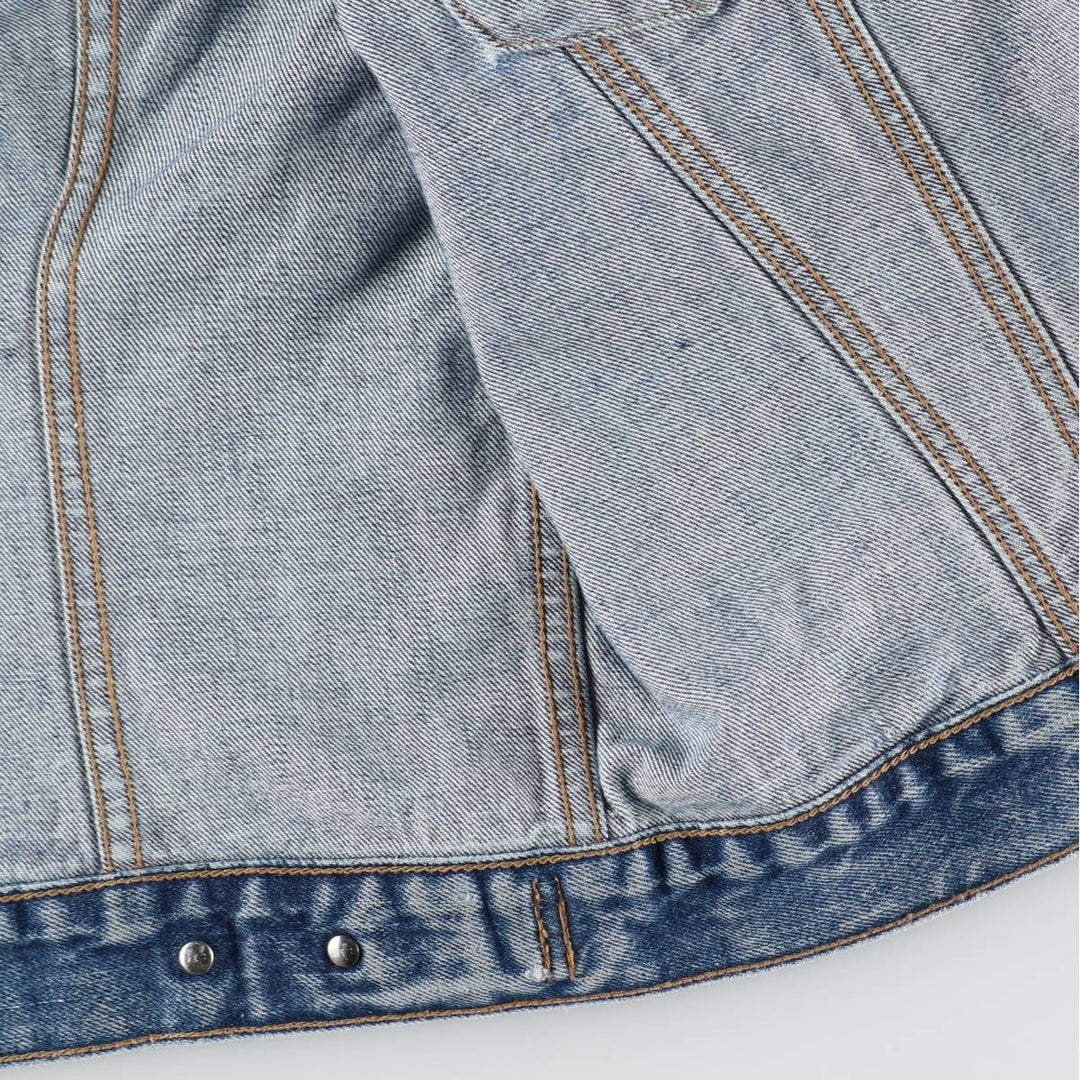 1990'S Levi's 70500-0401 Denim Jacket, Men's XXL equivalent, Vintage cotton blue type Vintage Second Hand